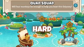 BTD6 Odyssey | Hard Tutorial | Quad Squad