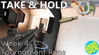 Take & Hold Tournament Runs - Week 4: Limited Ammo (One-Hit) - Hot Dogs, Horseshoes & Hand Grenades
This is my final run! Tried to do a one-hit for the score bonus to catch up, but failed towards the end. Thanks all for watching, and Putter for hosting the tournament.
https://twitch.tv/jeditobiwan
https://twitter.com/jeditobiwan Take & Hold Tournament Runs - Week 4: Limited Ammo (One-Hit) - Hot Dogs, Horseshoes & Hand Grenades