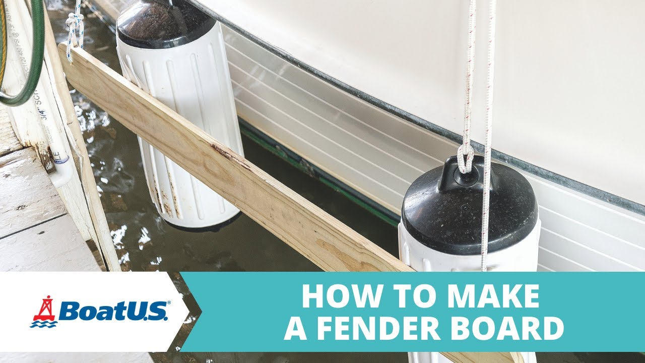 ⁣How To Make a Fender Board to Protect Your Boat | BoatUS