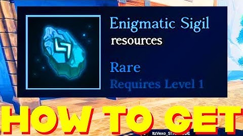 HOW TO GET ENIGMATIC SIGIL in DEVAS OF CREATION! ROBLOX