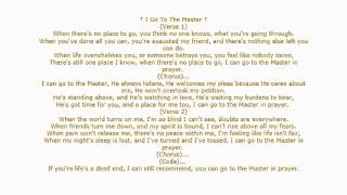 I Can Go To The Master chords