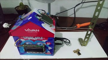 video demo Purwarupa Alat Penjemur Pakaian Otomatis Berbasis Arduino Uno