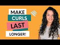 5 Tips to Increase Hold in Naturally Curly Hair