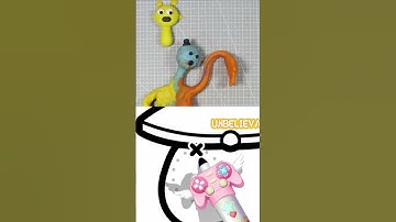 Sprunki - The endless loop of the story of Simon x Doey poppy playtime, made of stopmotion clay !