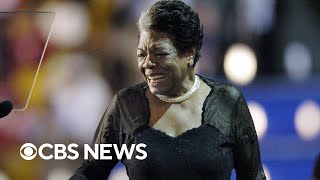 From the archives: Maya Angelou reacts to Barack Obama becoming America's first black president