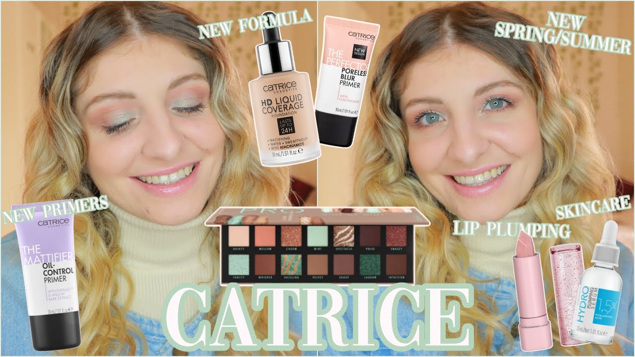 FULL FACE OF NEW CATRICE MAKEUP | SPRING/SUMMER 2022 COLLECTION | KezziesCorner