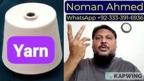 Spun Polyester v/s Spun Cotton | Read Disclaimer statement in description of this YouTube video