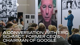 A Conversation with Eric Schmidt, Former CEO & Chairman of Google, during YES 2025