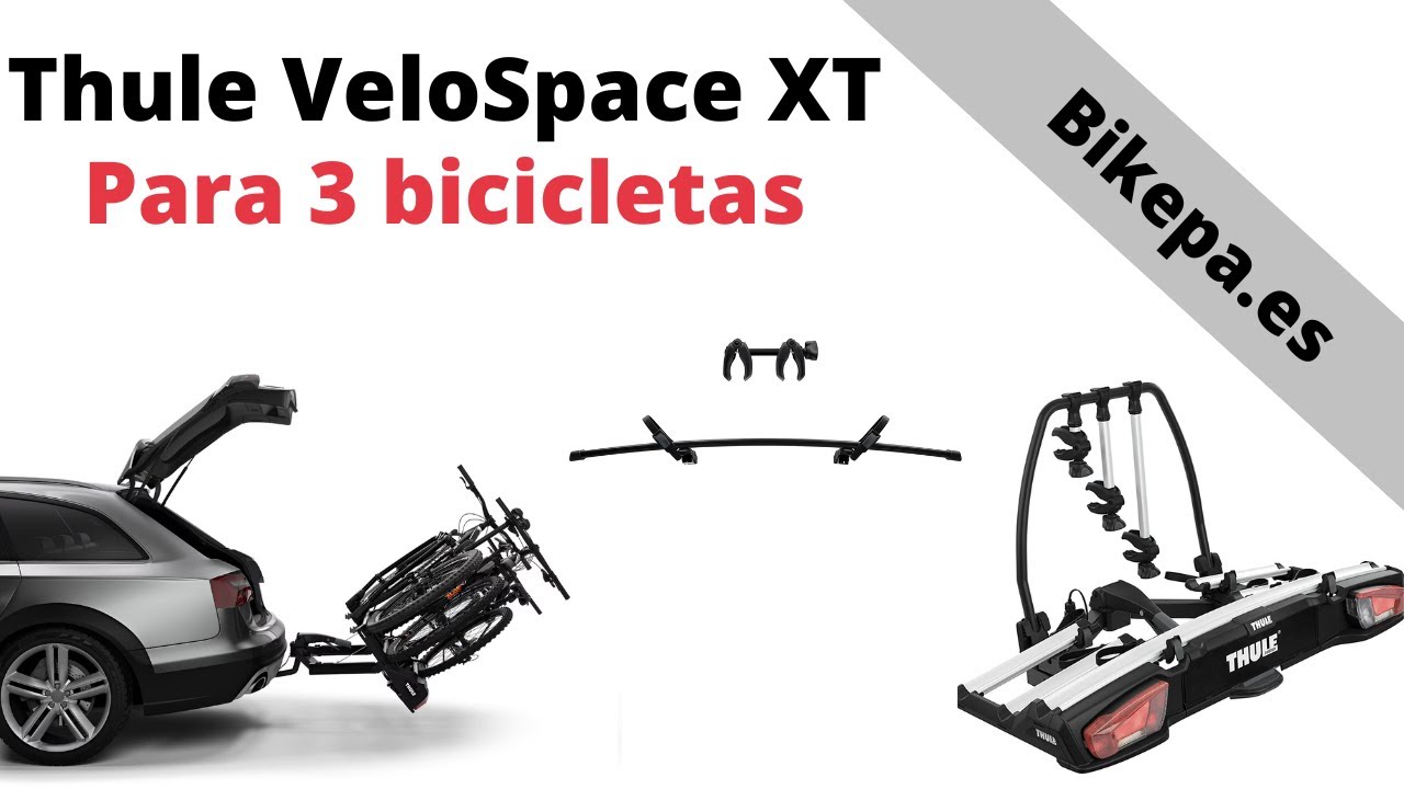 Portabicicletas bola plataforma VeloSpace XT 3B - Thule - Equipak