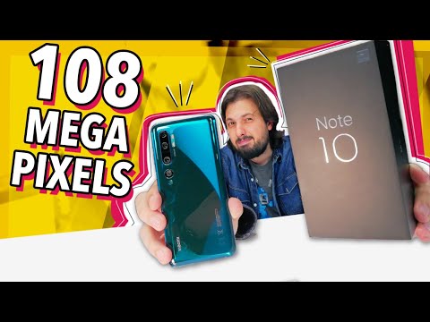 XIAOMI MI NOTE 10  UNBOXING E HANDS ON 