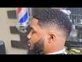 FADING COARSE HAIR | STEP BY STEP | BEGINNER BARBER HAIRCUT TUTORIAL