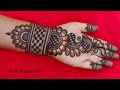 Eid  rakhi special simple arabic mehndi designs for front hands