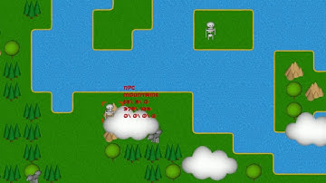 Random Map made with Visual Basic 6 - Knights Of Realm Game Development