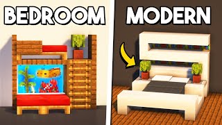 Minecraft: Top 10+ Bedroom Build Hacks &amp; Designs!