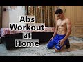 Beginner Abs Workout at Home No Equipment