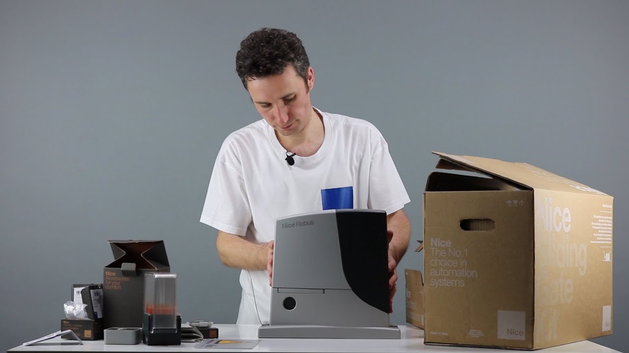 Nice - kit automatizare porti culisante - Robus 600