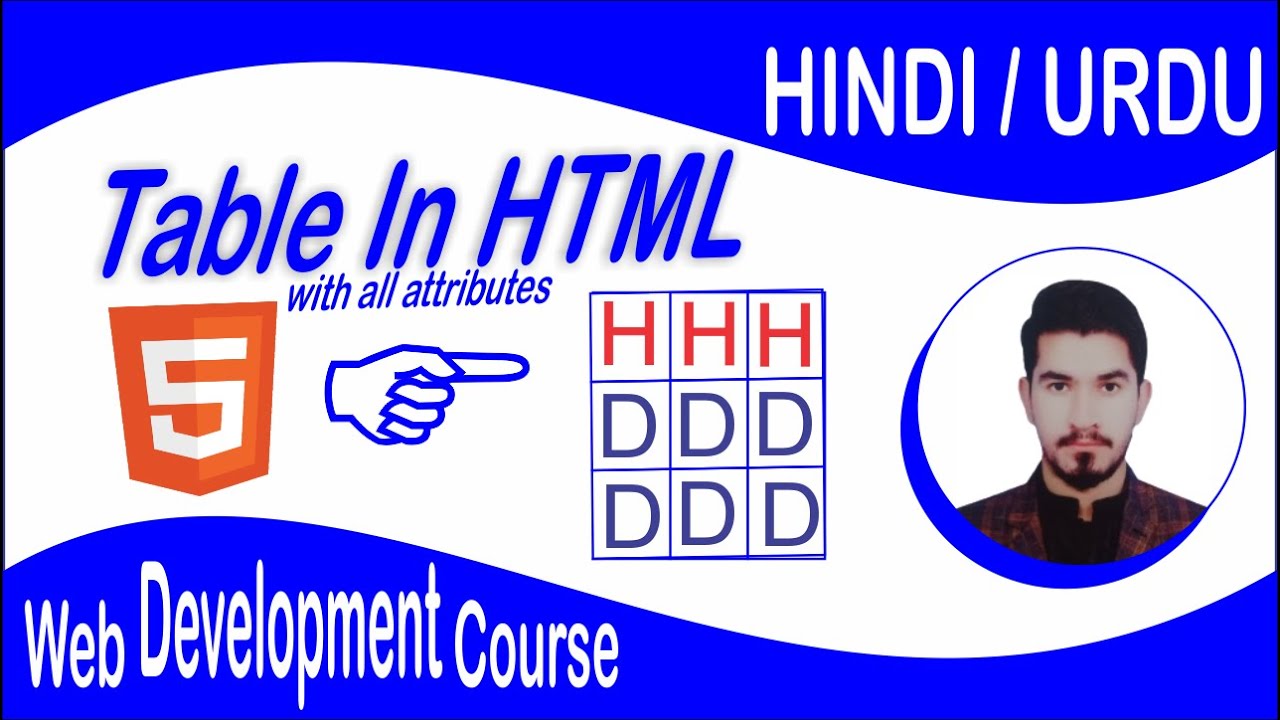 HTML TUTORIAL + Notes: Table | HOW TO Create Table in HTML, Table in ...