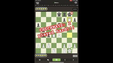 One wrong move… and it’s all over. Checkmate in style!♟️ #shorts #chess