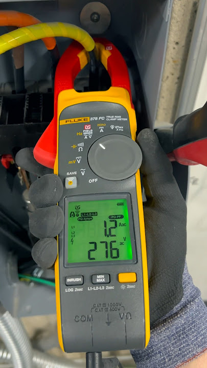 Phase Rotation on the Fluke 378 FC ⚡️