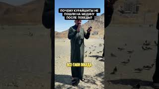Почему курайшиты остановились на пике успеха?