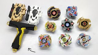 Building Dual Beyblade Launcher From Popsicle Sticks - DIY