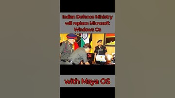 Indeginous Maya Operating system in indian defence ministry. #india #shorts #short #indiandefence