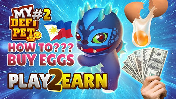 How to buy EGGS? Step-by-Step - MyDefi Pet Ep2 - Play to Earn