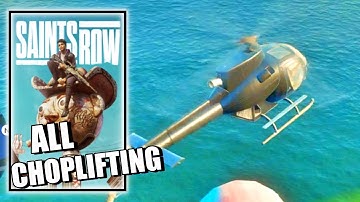 All Choplifting- All Bonus Objectives - Saints Row - Side Hustle