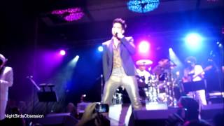 Adam Lambert with Nile Rodgers "TRESPASSING" AFTEE Benefit Concert Riverhead NY 8.19.2013