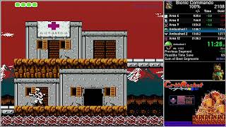 Bionic Commando (NES) 100% in 21:37