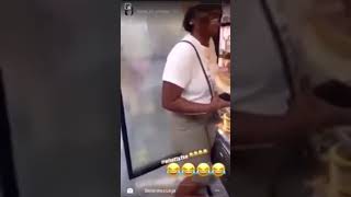 Female Licking Ice Cream & Putting It Back.