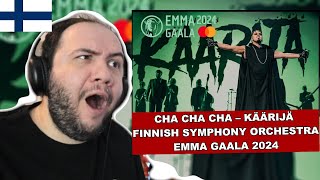 Cha Cha Cha - Käärijä feat. Finnish Radio Symphony Orchestra | Emma Gaala 2024 | 🇫🇮 FINLAND REACTION