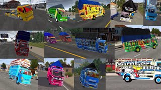 kumpulan truk oleng Bus simulator,busid mod