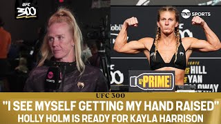 👀 Holly Holm has her eyes set on a big win against Kayla Harrison at #UFC300