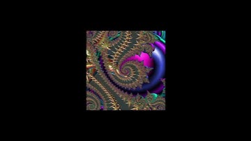 Fractal Stars One - 30 second palette flow video  #psychedelictrance #fractalart  #digitalart