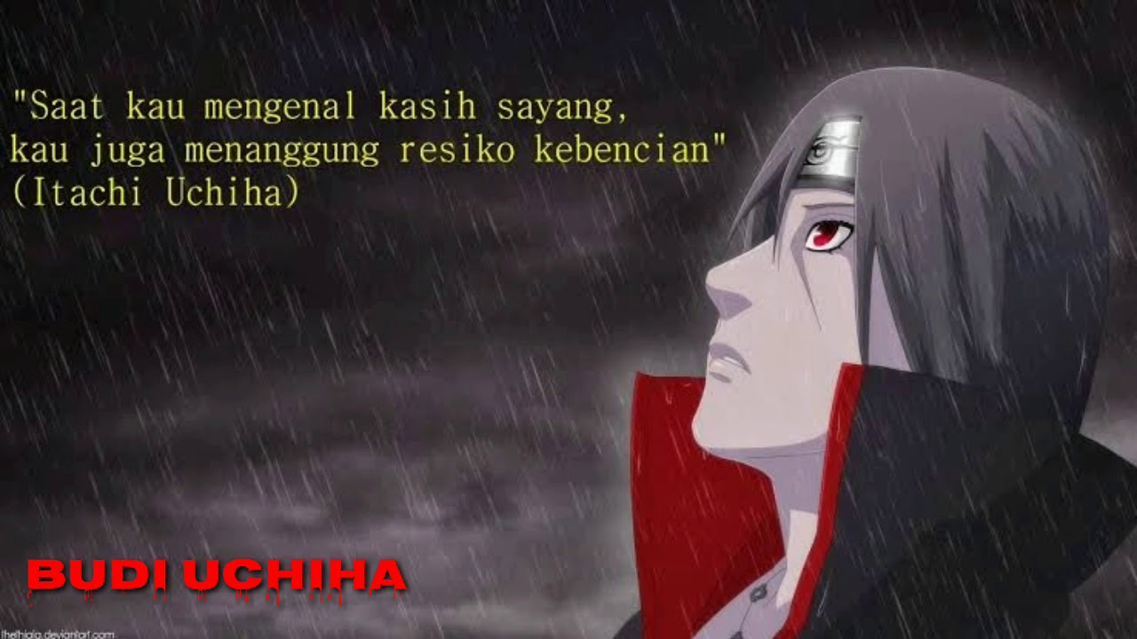  Kata  bijak uchiha itachi kakak sasuke  YouTube