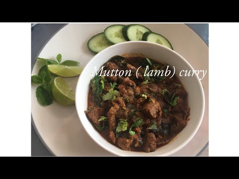 Mutton curry recipe( lamb)