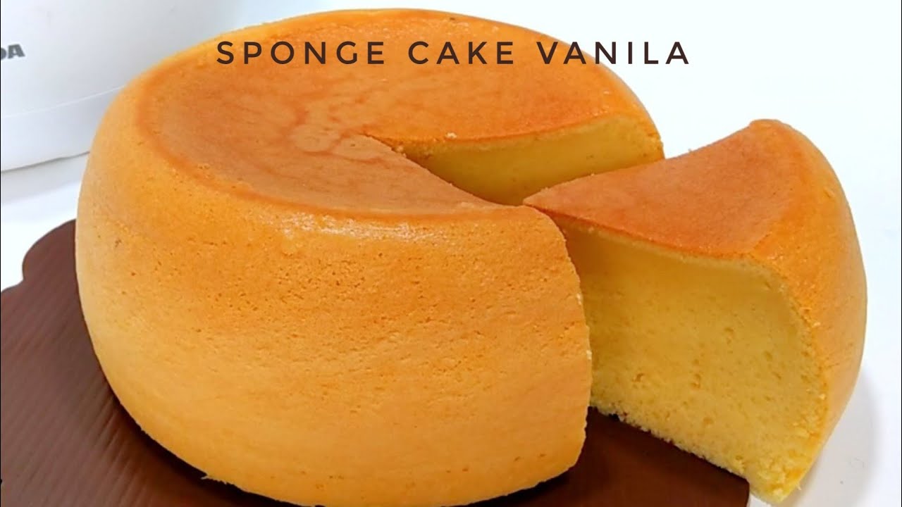 Resep Sponge Cake Vanila Super Lembut Bolu Tanpa Pengembang Cuma