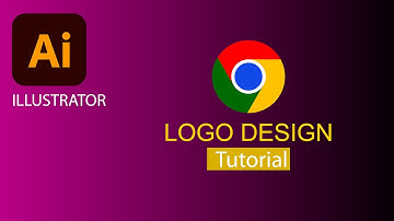 google chrome logo vector in illustrator tutorial-#adobeillustrator #logo #graphicdesign #beginners
