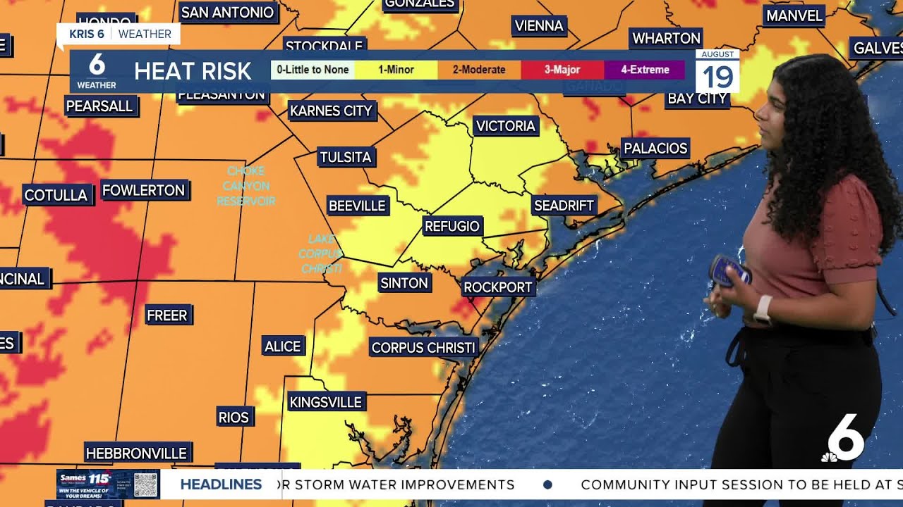Hot, dry pattern to start the week, rain chances return Tuesday - YouTube