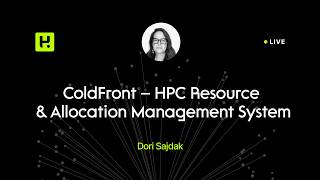 ColdFront – HPC Resource & Allocation Management System