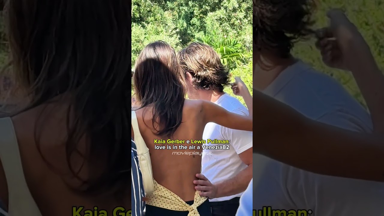Kaia Gerber e Lewis Pullman a Venezia 2025