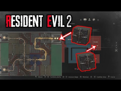 Vídeo: Resident Evil 2: Rompecabezas De La Sala Del Generador, Ubicación De La Llave Del Club Y Ubicación Del Equipo Grande