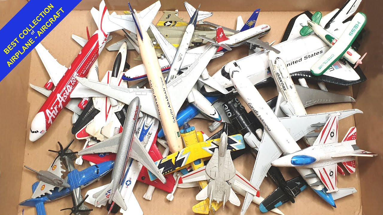 AMAZING COLLECTION of Diecast Airplane airlines and fighter jet planes