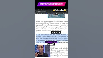 Blockchains will have to evolve similar to CPU’s Full video: https://youtu.be/oP4FBQMFF8U
