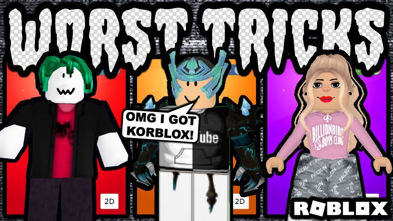 The BEST Roblox Avatar Tricks Using FREE Accessories! 