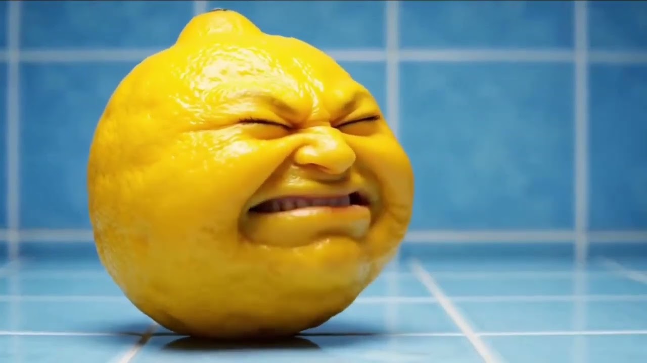 Fruits tasting themselves 