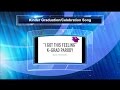 Cant stop the feeling kinder and prek graduation parody