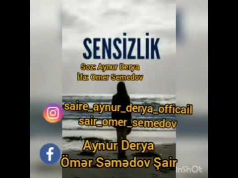 Sensizlikden deyim sene bu gece - whatsapp ucun status - super seir - sensizlik  - menali seir