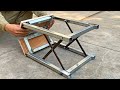 Diy  great craftsmans ideas  how to make a smart folding chair  metal smart folding utensils 